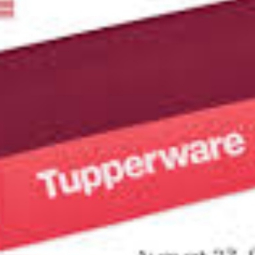 Tupperware table cloth